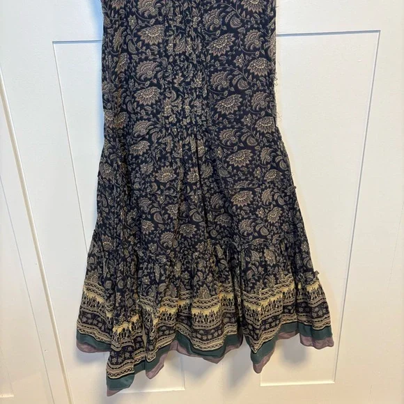 Tocca Sundress Floral Boho Size 4 Cotton - Picture 4 of 9